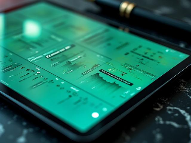 Sophisticated data visualization showing market synergies